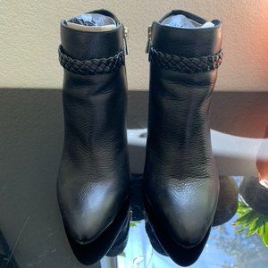 Ann Taylor Leather Ankle Boots